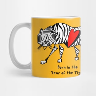 Born in the Year of the Tiger Mug